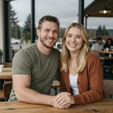 Captain Daniel & Brooke couple portrait
