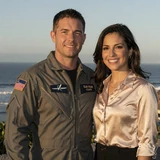 Major Anthony & Mia couple portrait