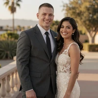 James & Sofia couple portrait