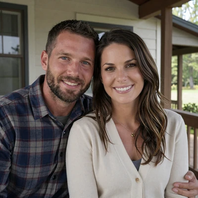 Andrew & Brooke couple portrait