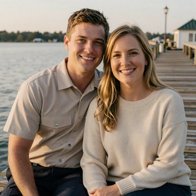 Robert & Madison couple portrait